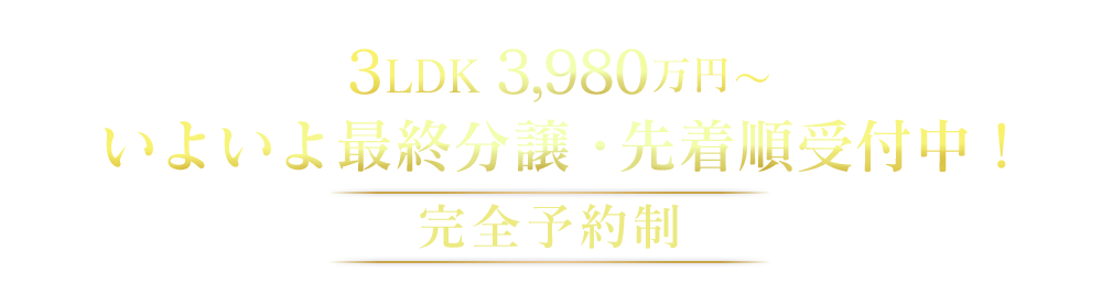 いよいよ最終期！