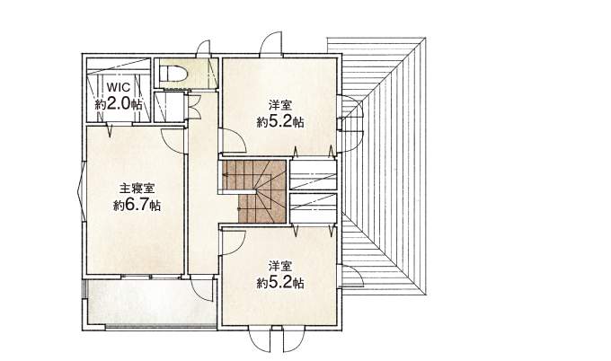 2F間取り図