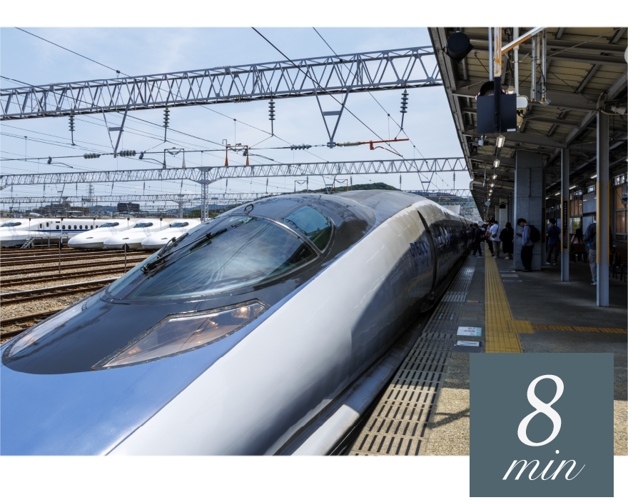 JR「博多南」駅