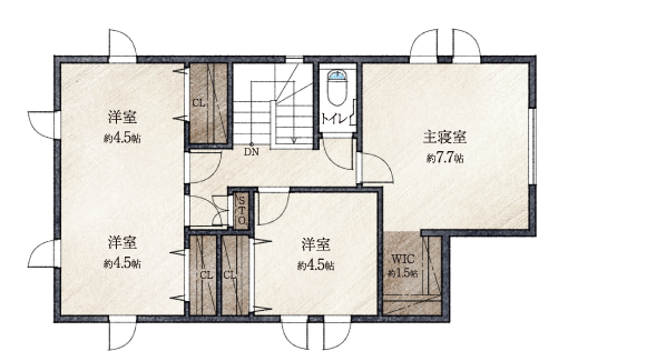 2F間取り図