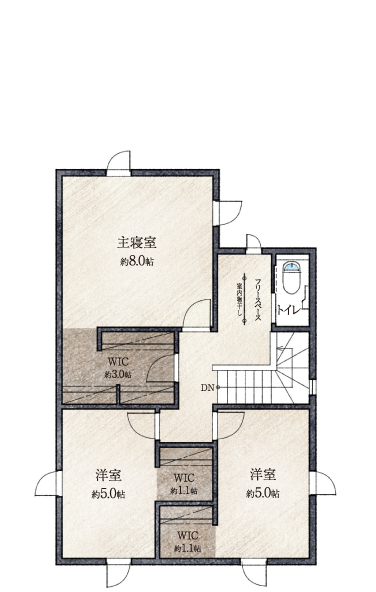 2F間取り図
