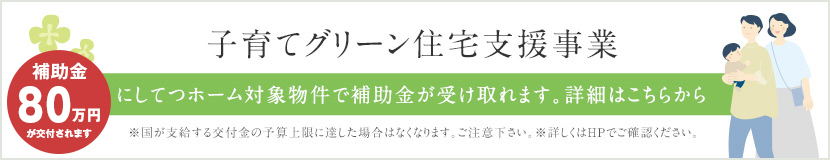 子育てグリーン住宅支援事業対象物件