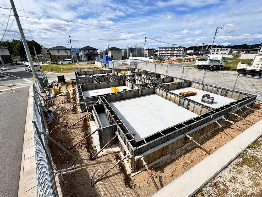基礎工事の様子