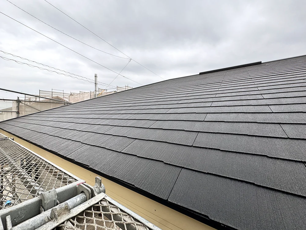 防水・断熱工事の様子