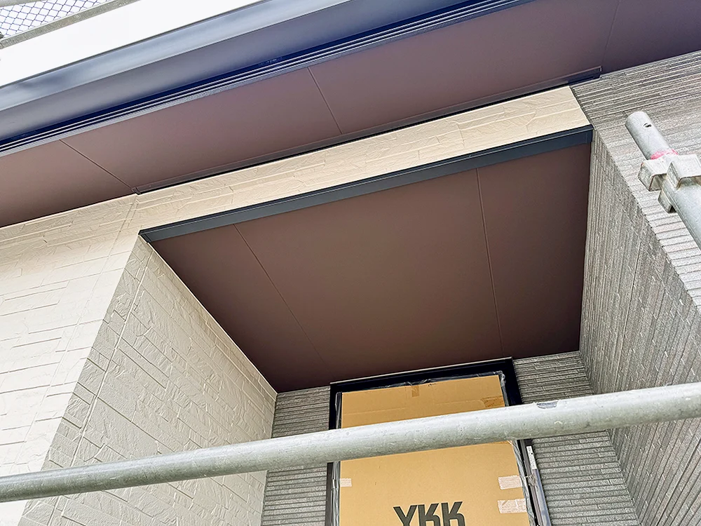 足場解体作業の様子