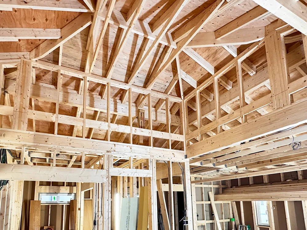 リビング上部の様子