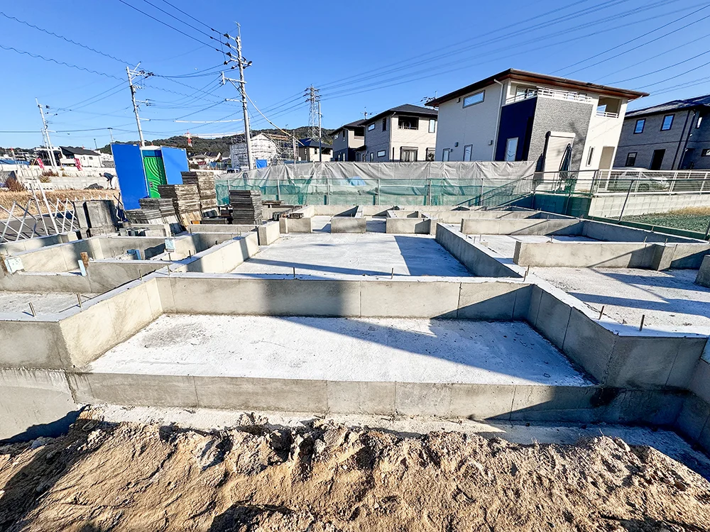 基礎工事の様子