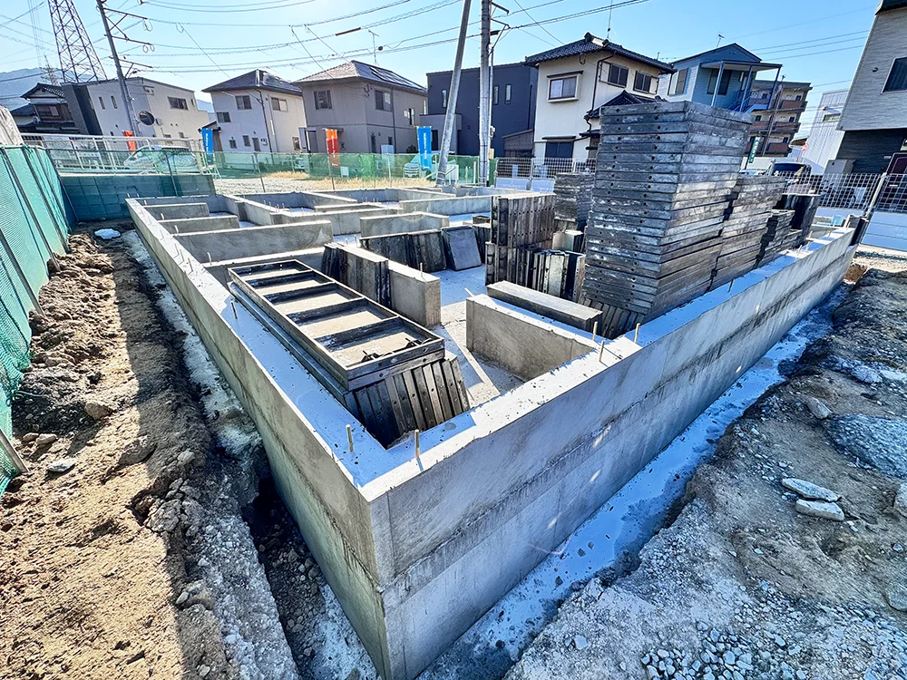 基礎工事の様子