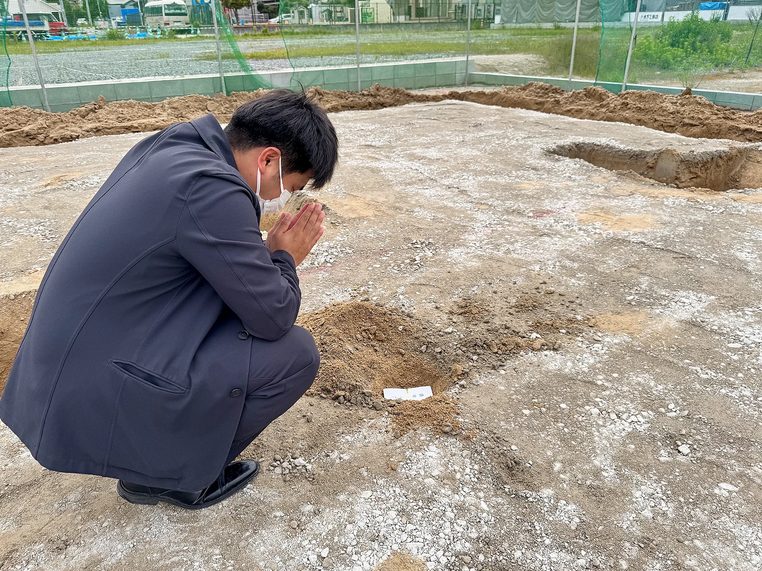地中に納められた鎮物
