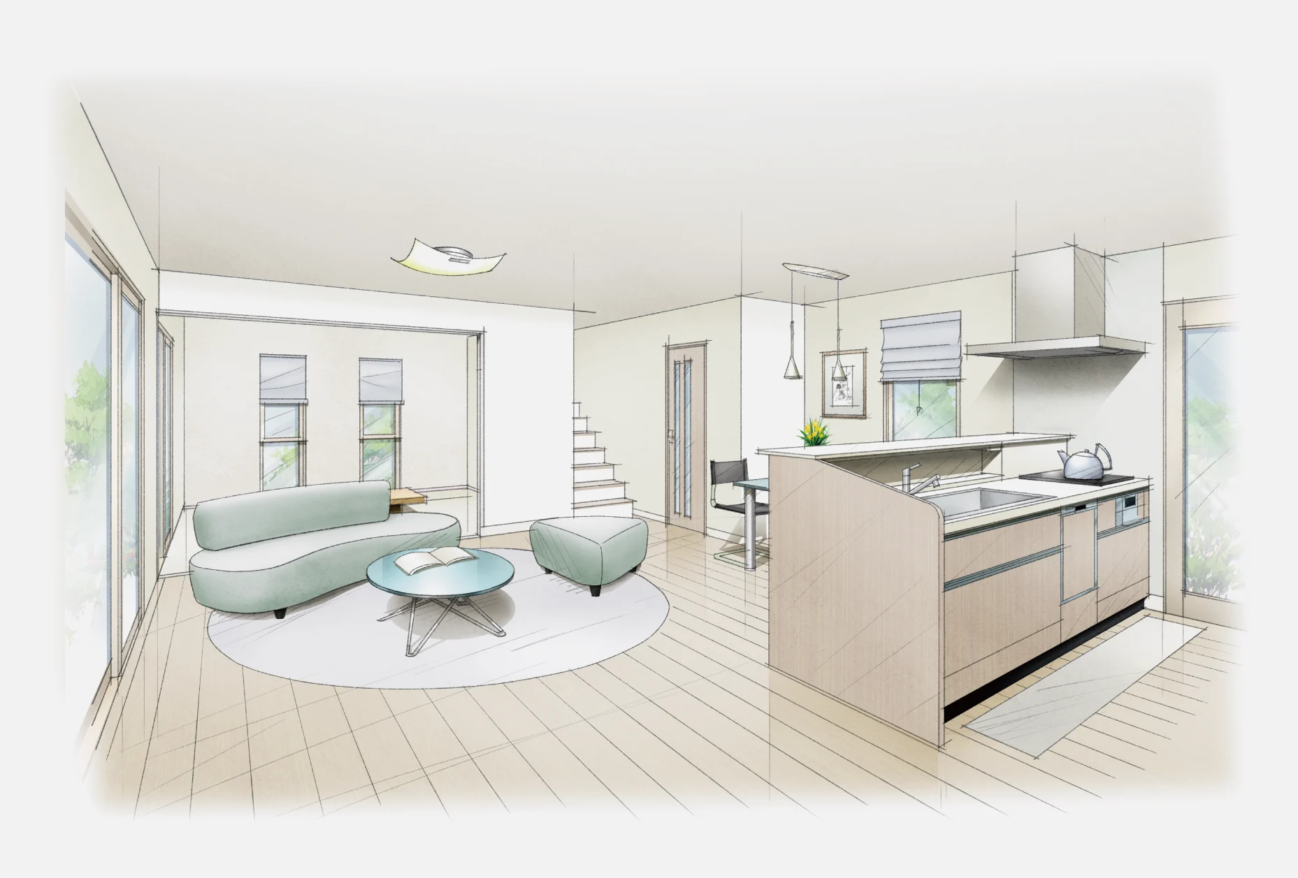 MUTED TONE　イメージイラスト