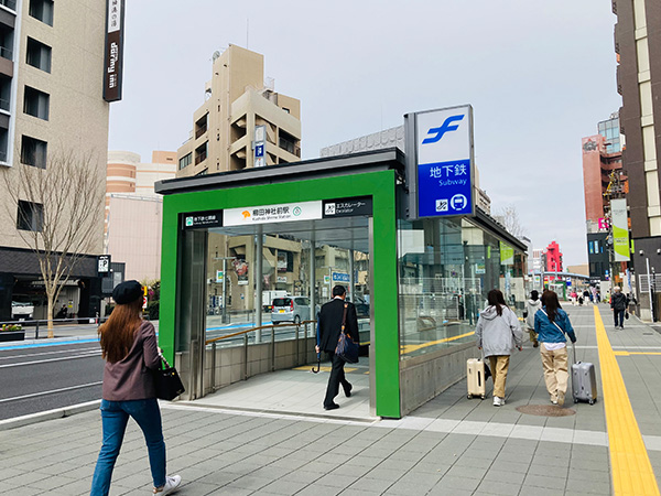 地下鉄七隈線「新駅 櫛田神社前駅」はまるで観光スポット！！駅の中に博多人形や伝統工芸品が⁉